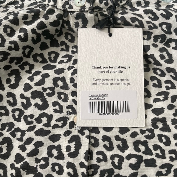 The new Society Gannin Blouse Leopard 2Y - Picture 5 of 5